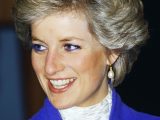 Maquillage mascara bleu Lady Diana