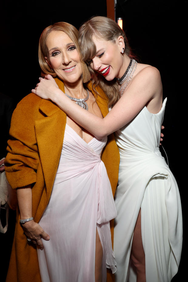 Céline Dion et Taylor Swift à la 66ème cérémonie des GRAMMY Awards